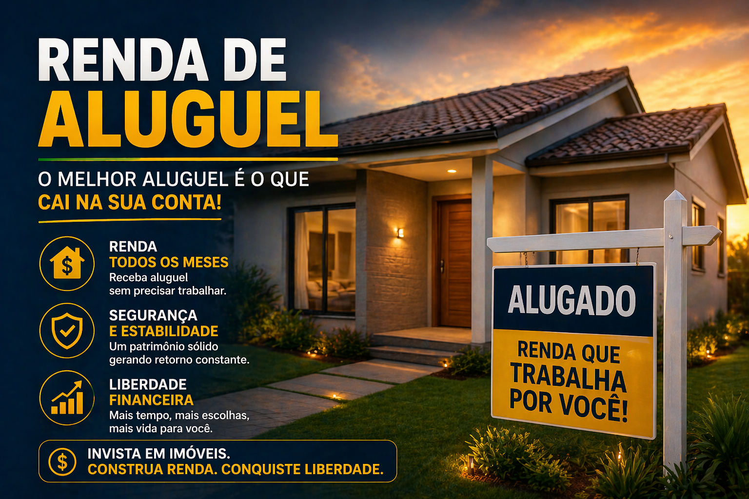 Renda de Aluguel IA - APOSENTADO DE FATO - P&aacute;gina Principal