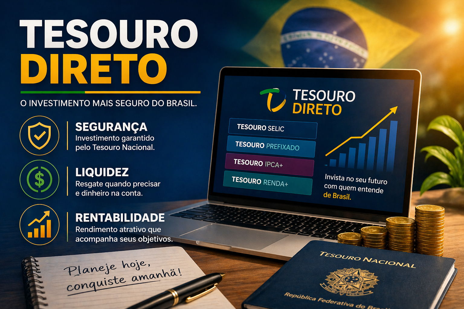 Tesouro Direto IA - APOSENTADO DE FATO - P&aacute;gina Principal