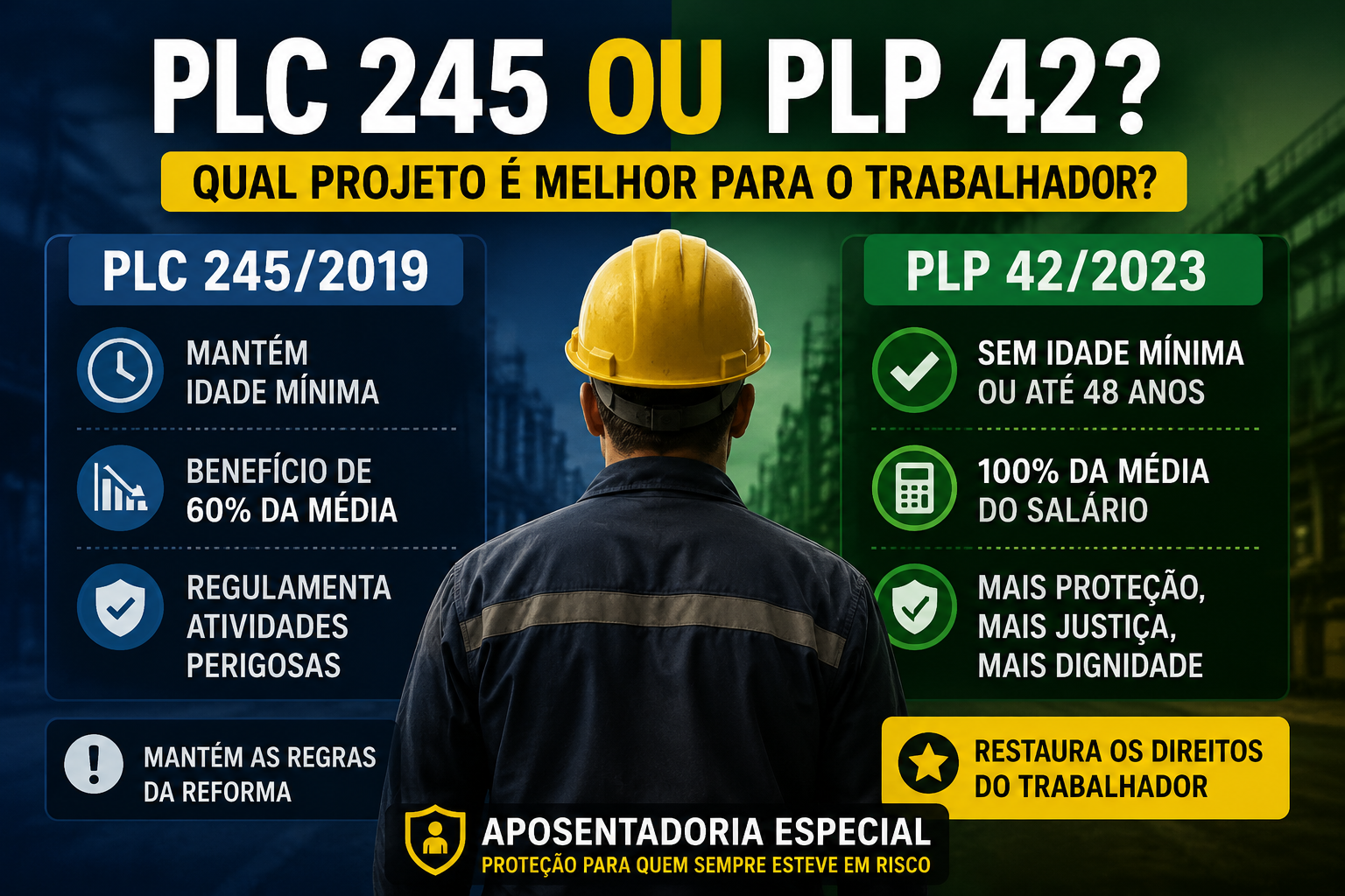 PLC 245 ou PLP 42 - APOSENTADO DE FATO - P&aacute;gina Principal