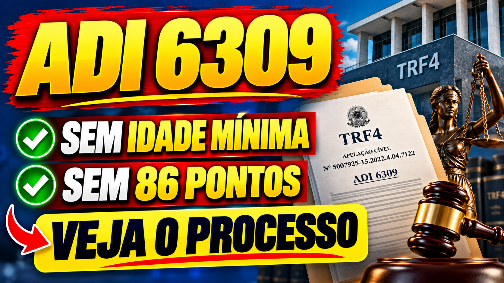 ADI 6309  Sem Idade Minima - APOSENTADO DE FATO - P&aacute;gina Principal