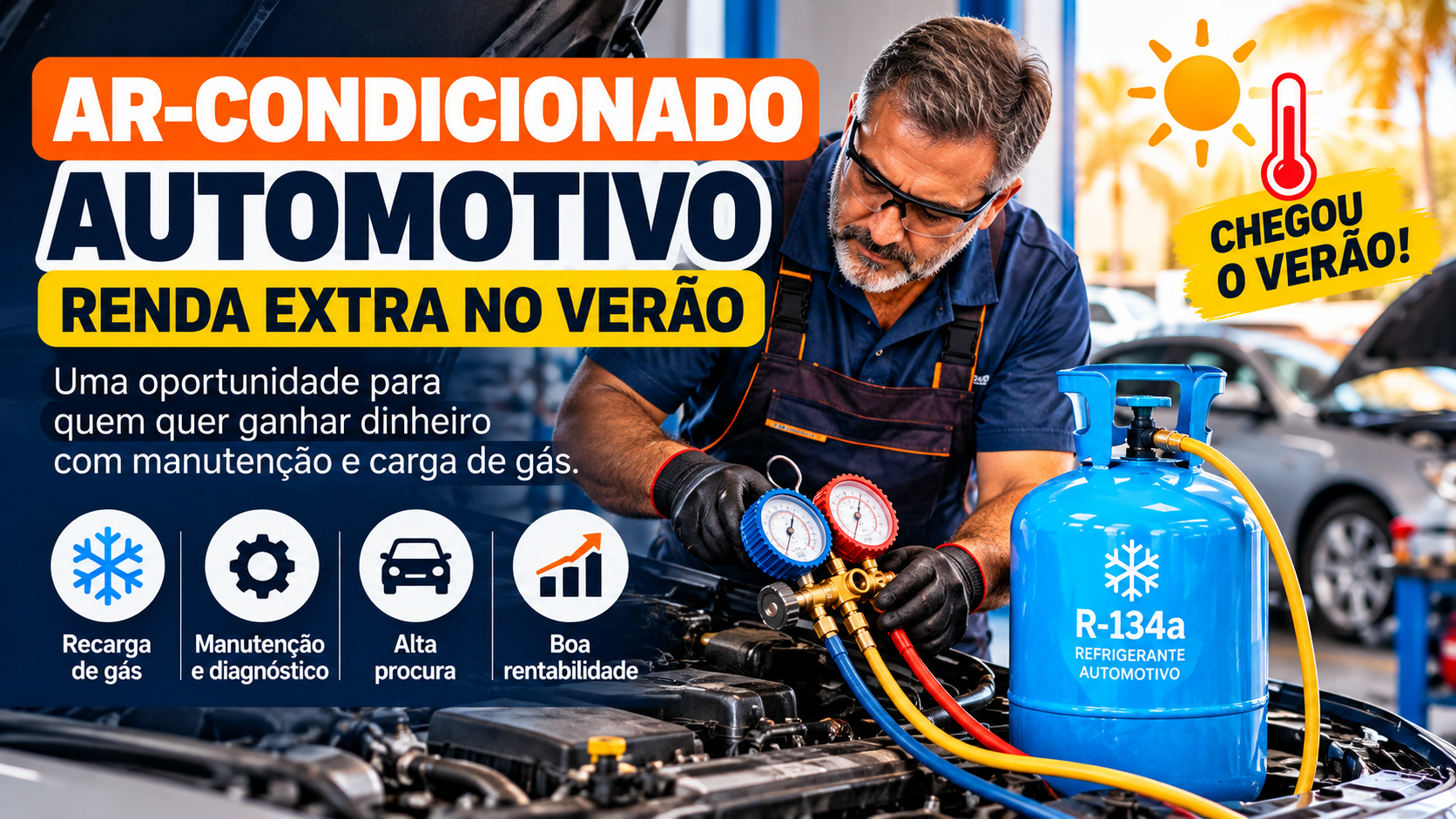Ar Condicionado Automotivo  Renda Extra no Verao 01 - APOSENTADO DE FATO - P&aacute;gina Principal