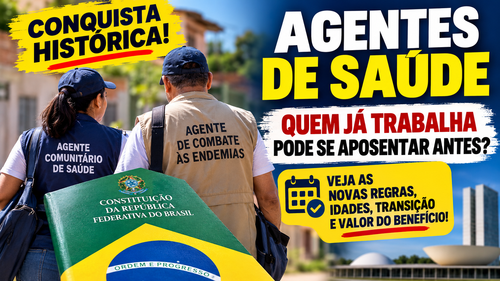 Conquista historica dos agentes de saude - APOSENTADO DE FATO - P&aacute;gina Principal