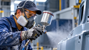 Pintura industrial com protecao completa 300x169 - Aposentadoria Especial: Justi&ccedil;a Afasta EPI Eficaz