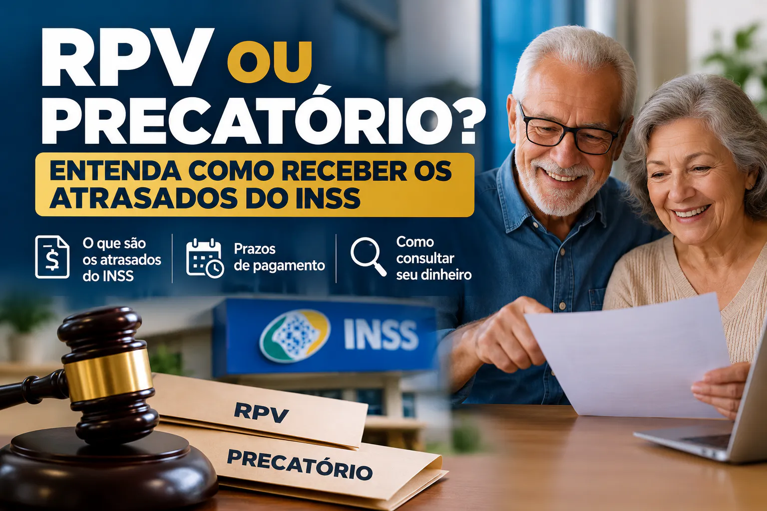 RPV ou Precatorio  Atrasados do INSS - APOSENTADO DE FATO - P&aacute;gina Principal