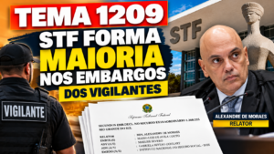 STF Decide Embargos dos Vigilantes 300x169 - Tema 1209: STF Forma Maioria nos Embargos